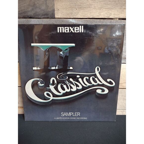 NEW & SEALED VTG Maxell II Classical Sampler Limited Edition Vinyl Record - Picture 1 of 2